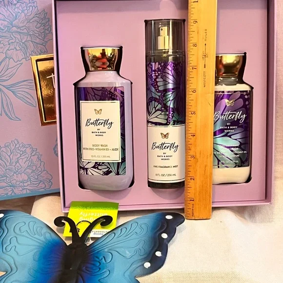 Butterfly Themed Bath and Body Works Gift Bundle - Picture 7 of 10